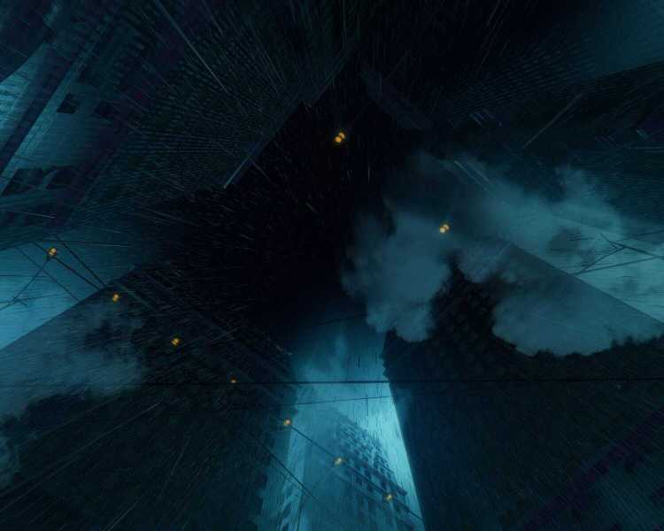 photo of skyscrapers stretching into the sky at night